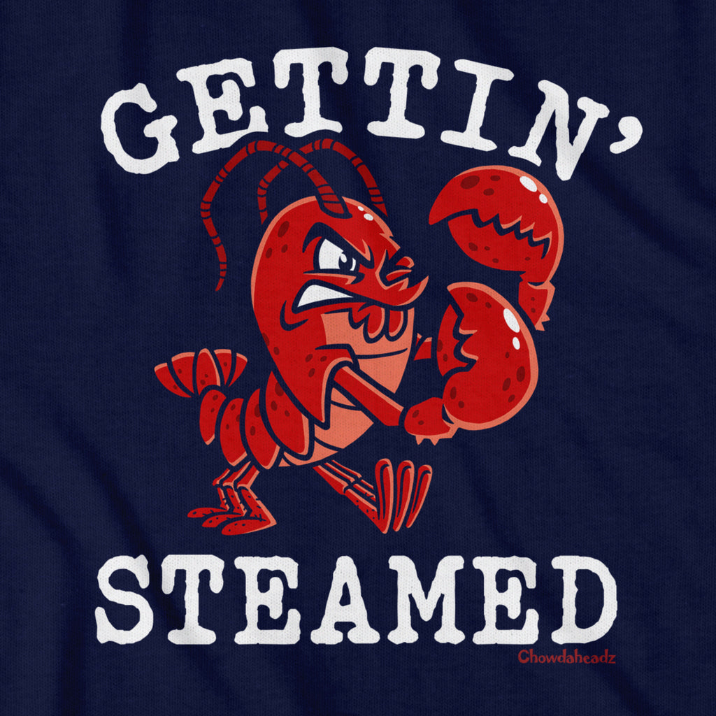 Gettin' Steamed Lobstah T-Shirt - Chowdaheadz