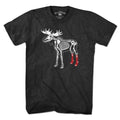 Socks On Moose Skeleton T-Shirt - Chowdaheadz