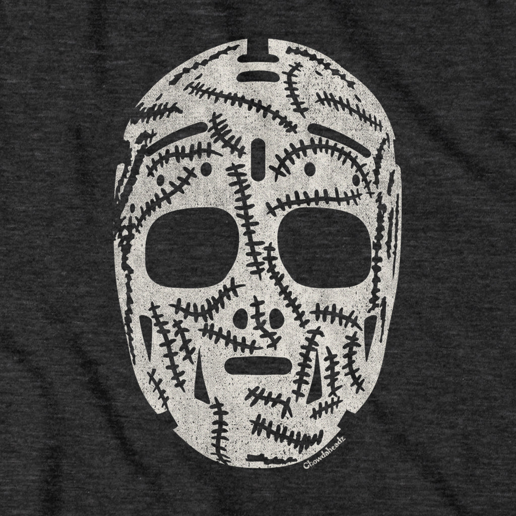 Boston Distressed Hockey Mask T-Shirt - Chowdaheadz