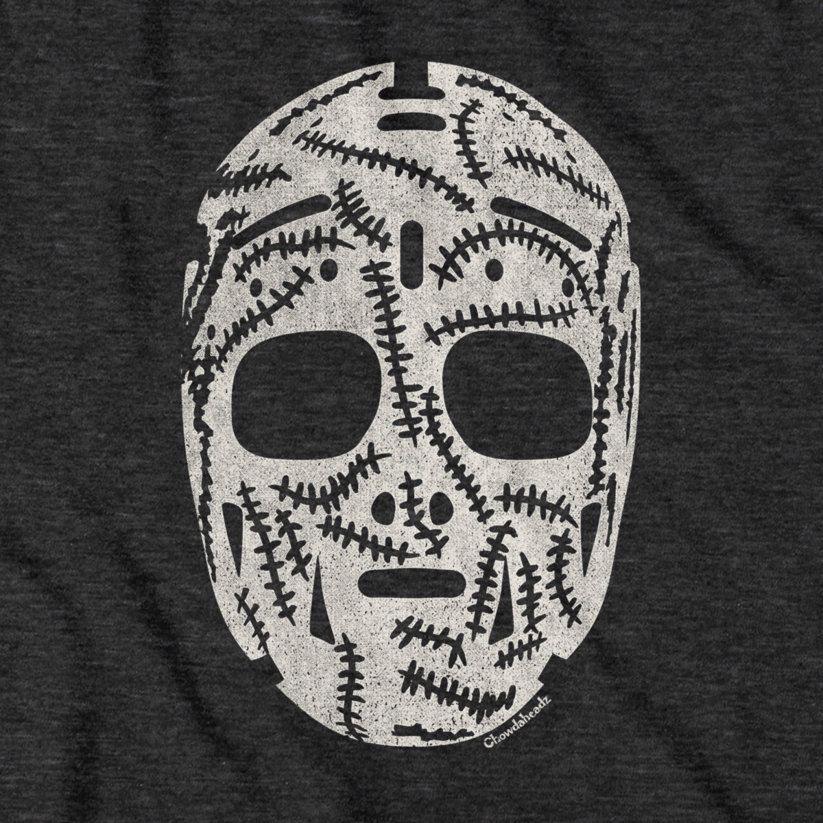 Boston Distressed Hockey Mask T-Shirt - Chowdaheadz