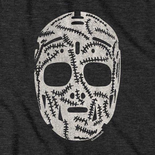 Boston Distressed Hockey Mask T-Shirt - Chowdaheadz