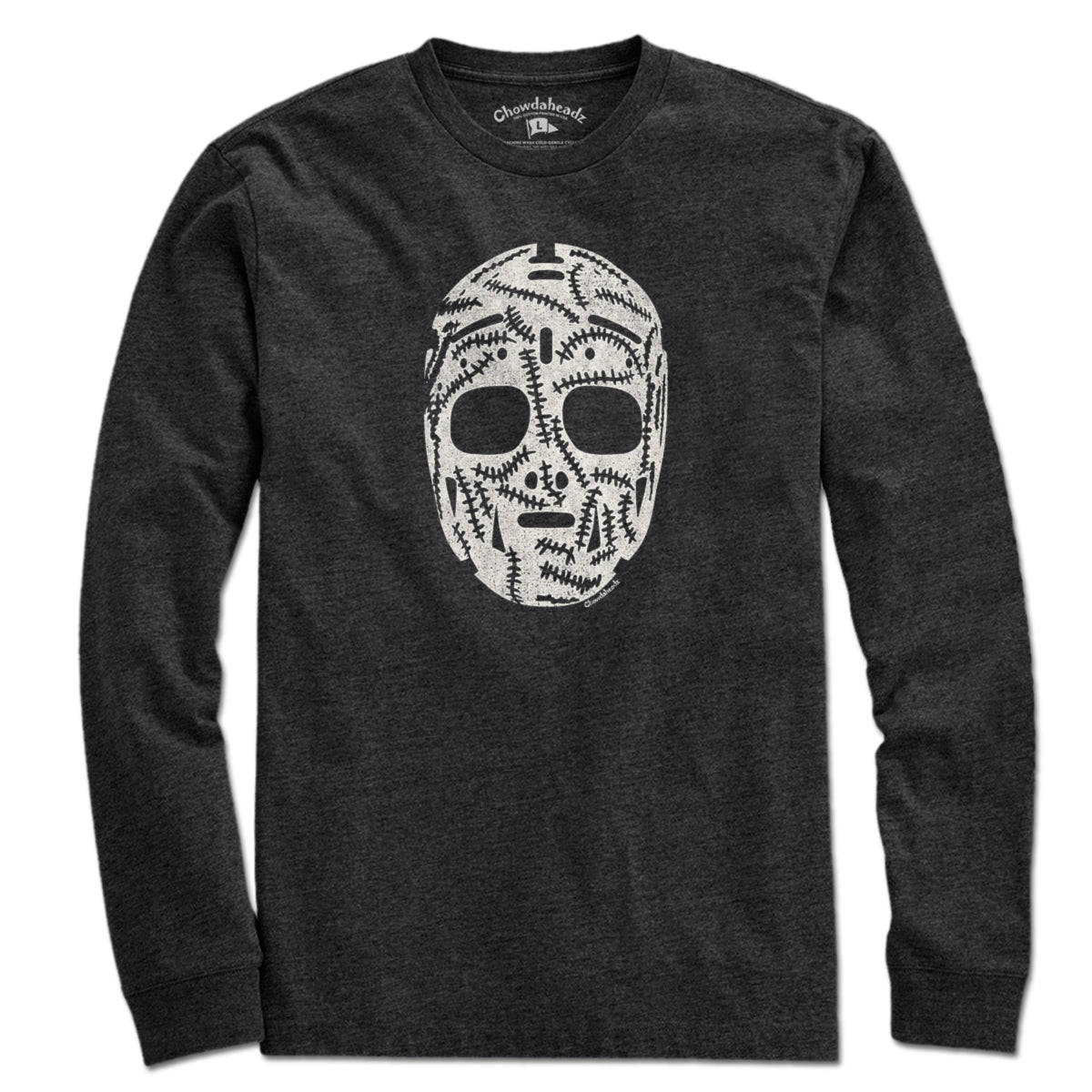 Boston Distressed Hockey Mask T-Shirt