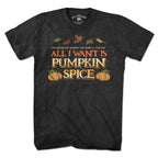 All I Want Is Pumpkin Spice T-Shirt