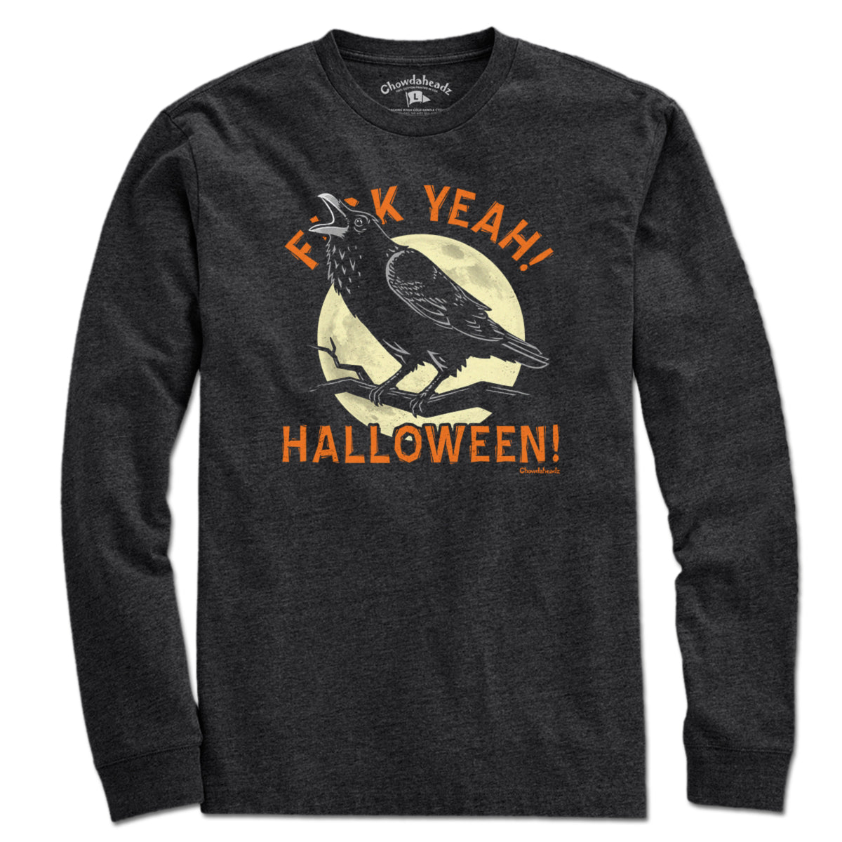 F Yeah! Halloween! Raven T-Shirt - Chowdaheadz