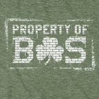 Property of BOS Shamrock Graffiti T-Shirt