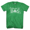 Property of BOS Shamrock Graffiti T-Shirt - Chowdaheadz
