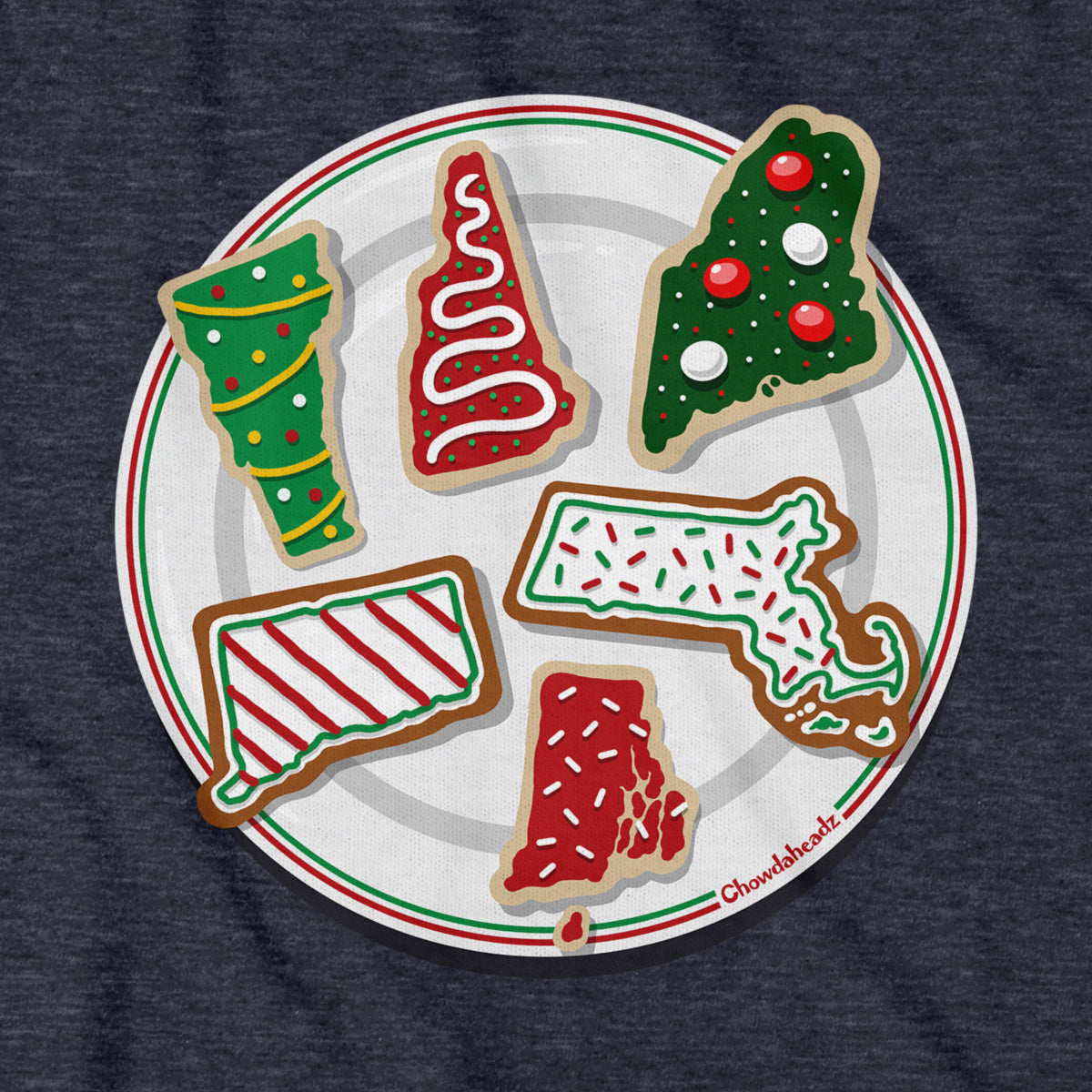 New England Christmas Cookies Hoodie - Chowdaheadz