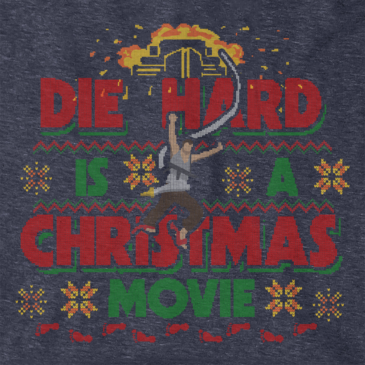 Die Hard Is A Christmas Movie Hoodie - Chowdaheadz
