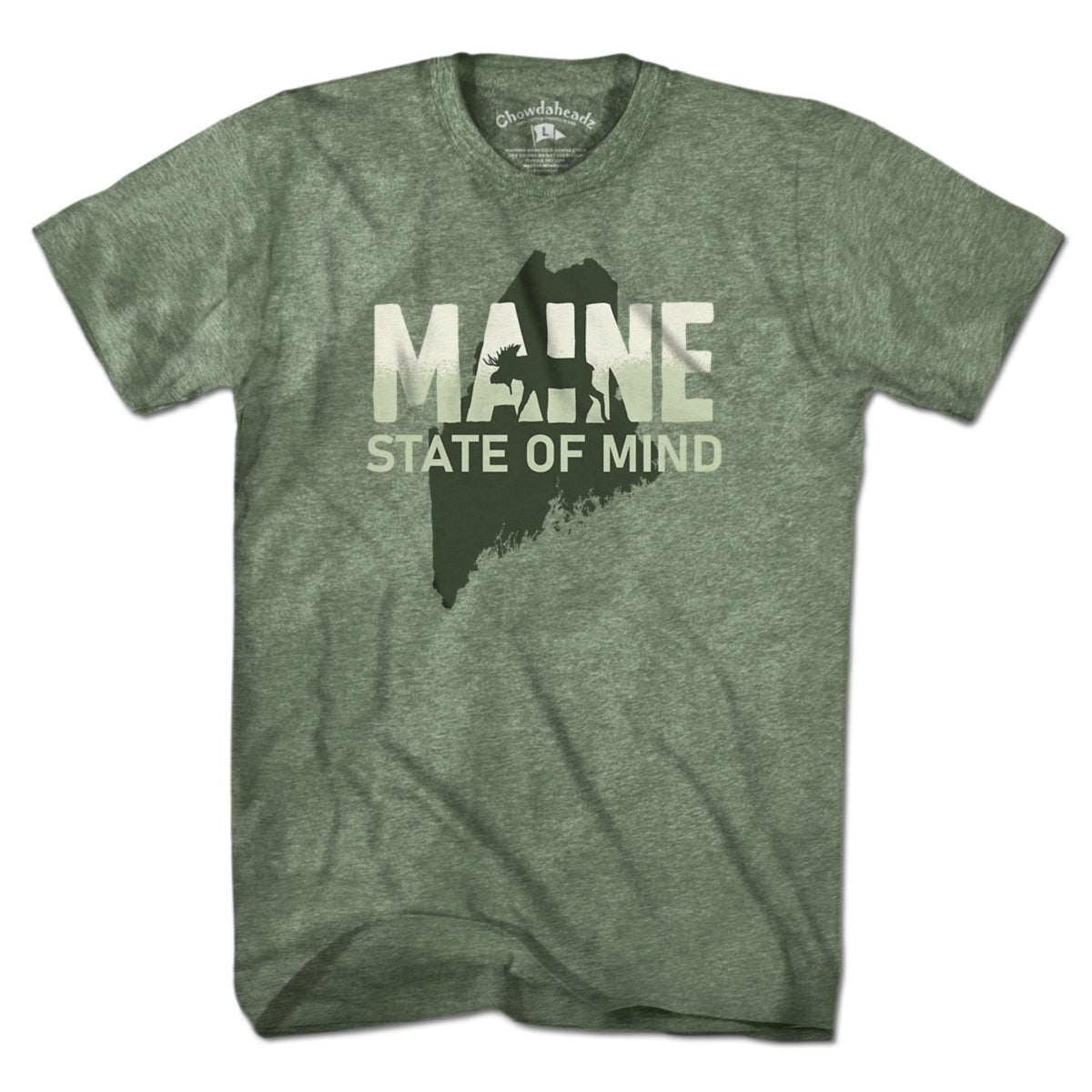 Maine State Of Mind T-Shirt - Chowdaheadz