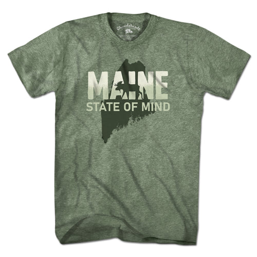 Maine State Of Mind T-Shirt - Chowdaheadz