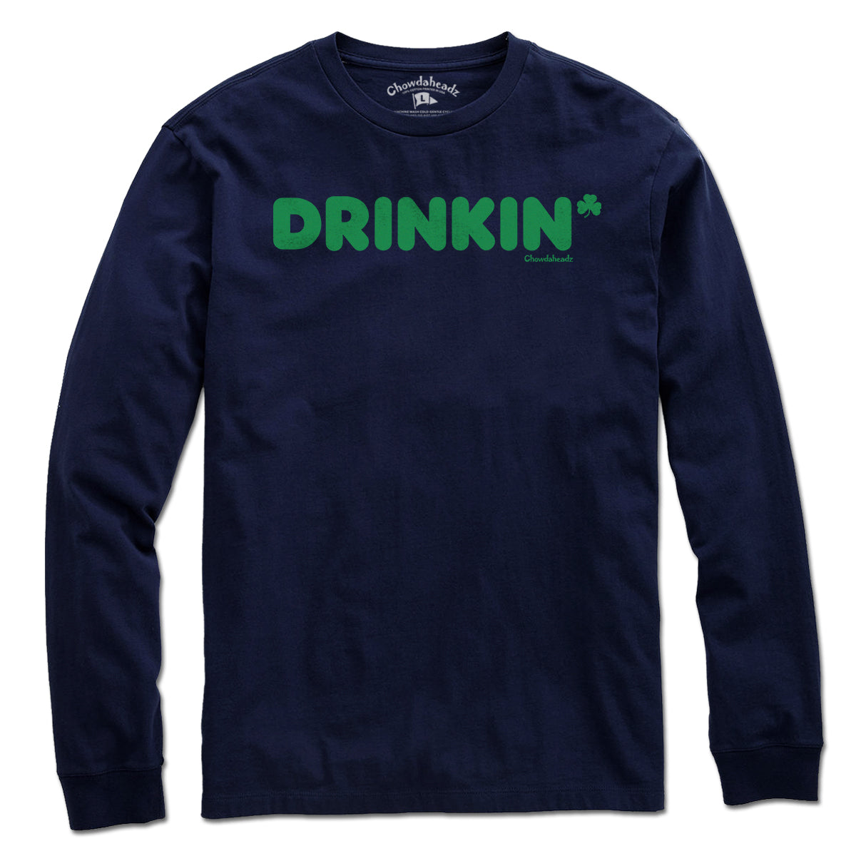 Drinkin' Logo St. Paddy's Day T-Shirt - Chowdaheadz