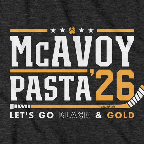 McAvoy Pasta 2026 T-Shirt