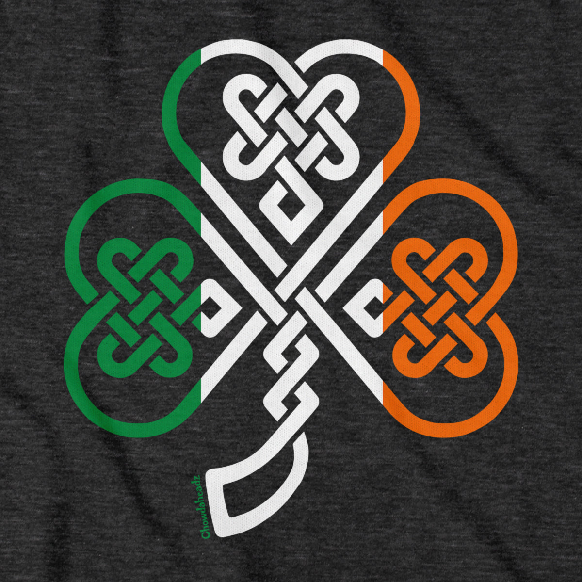 Irish Knot Shamrock Hoodie - Chowdaheadz