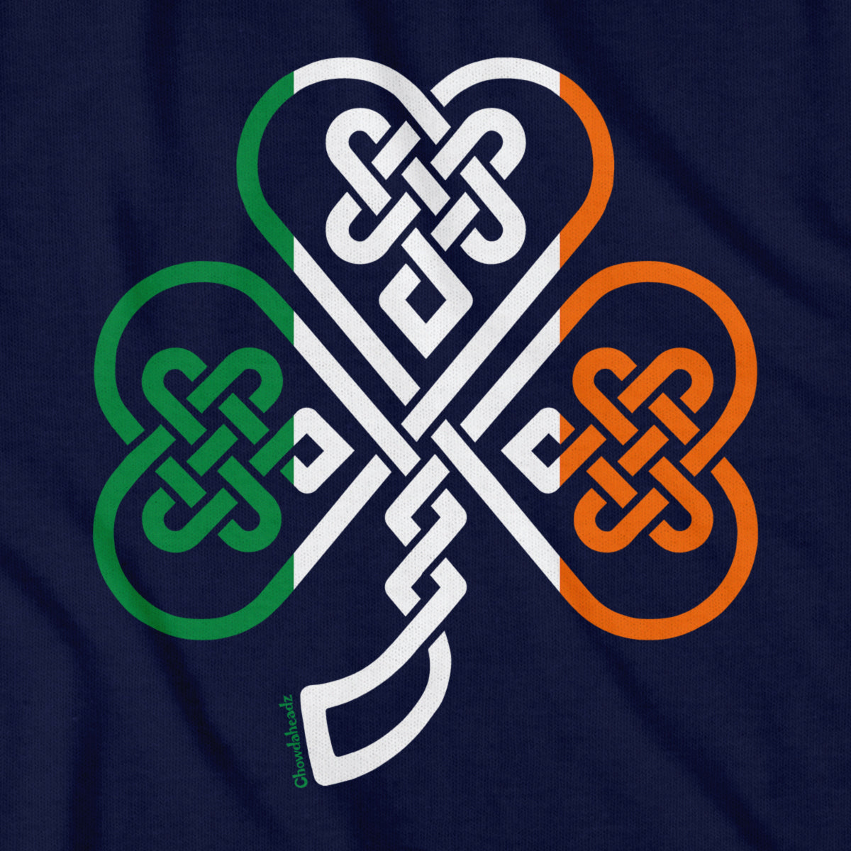 Irish Knot Shamrock Youth Hoodie - Chowdaheadz