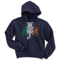 Irish Knot Shamrock Youth Hoodie - Chowdaheadz