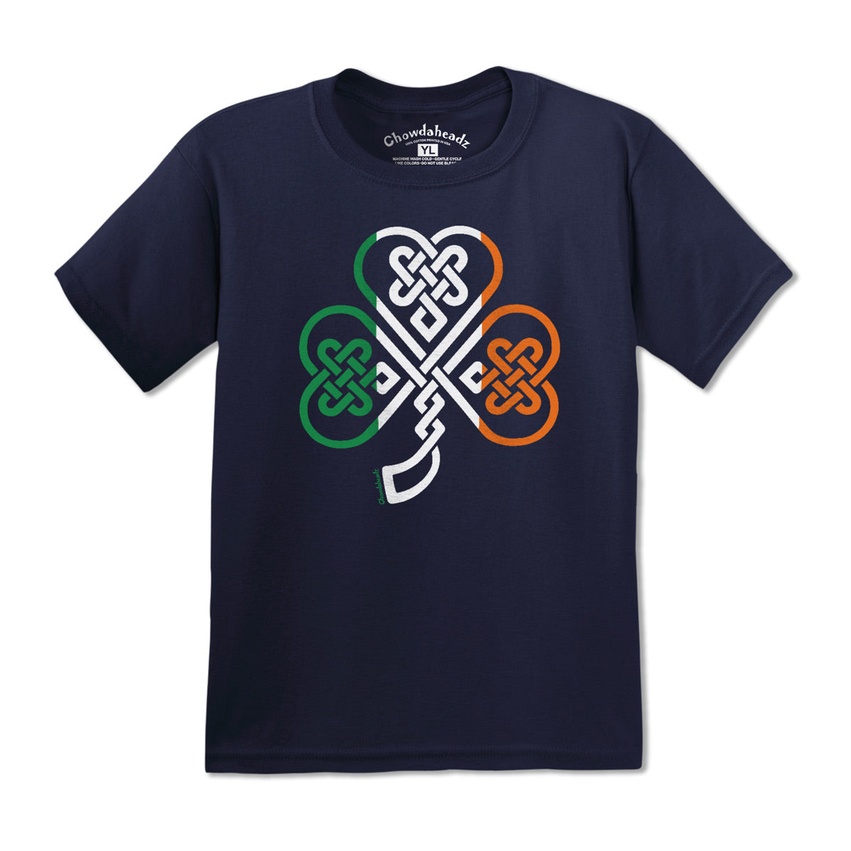 Irish Knot Shamrock Youth T-Shirt