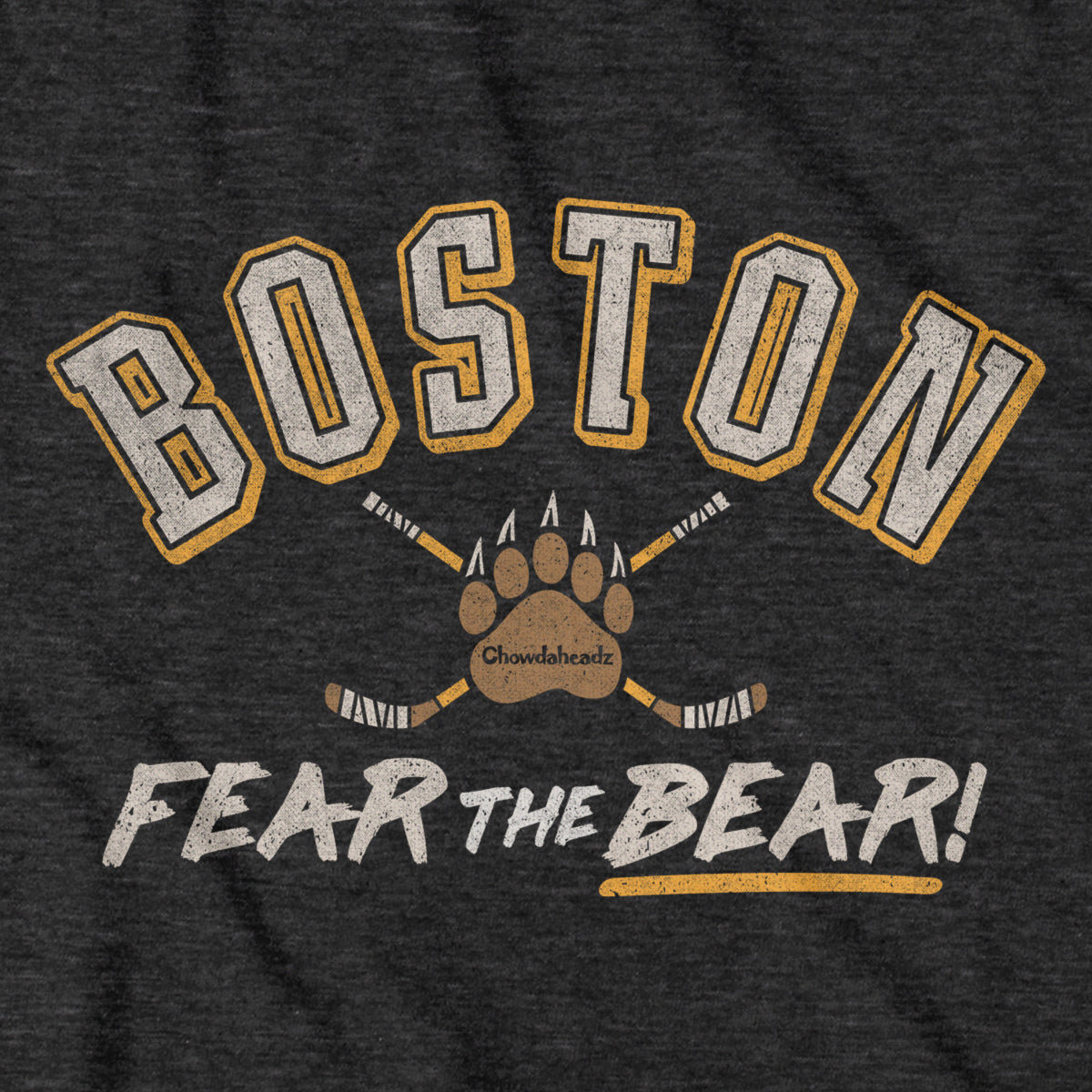 Boston Fear The Bear T-Shirt - Chowdaheadz