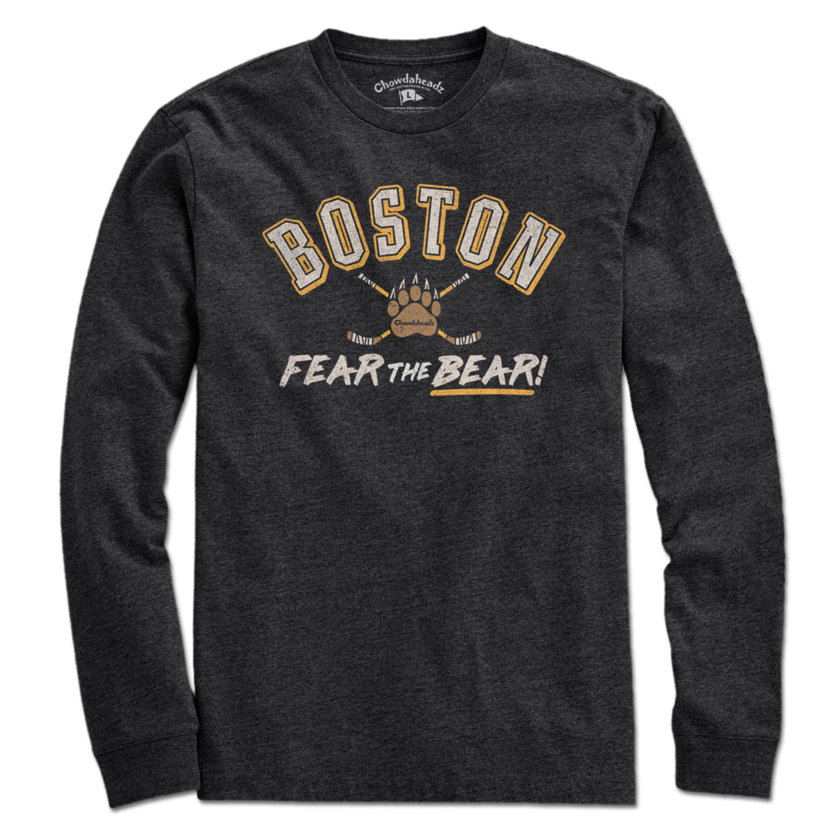 Boston Fear The Bear T-Shirt - Chowdaheadz