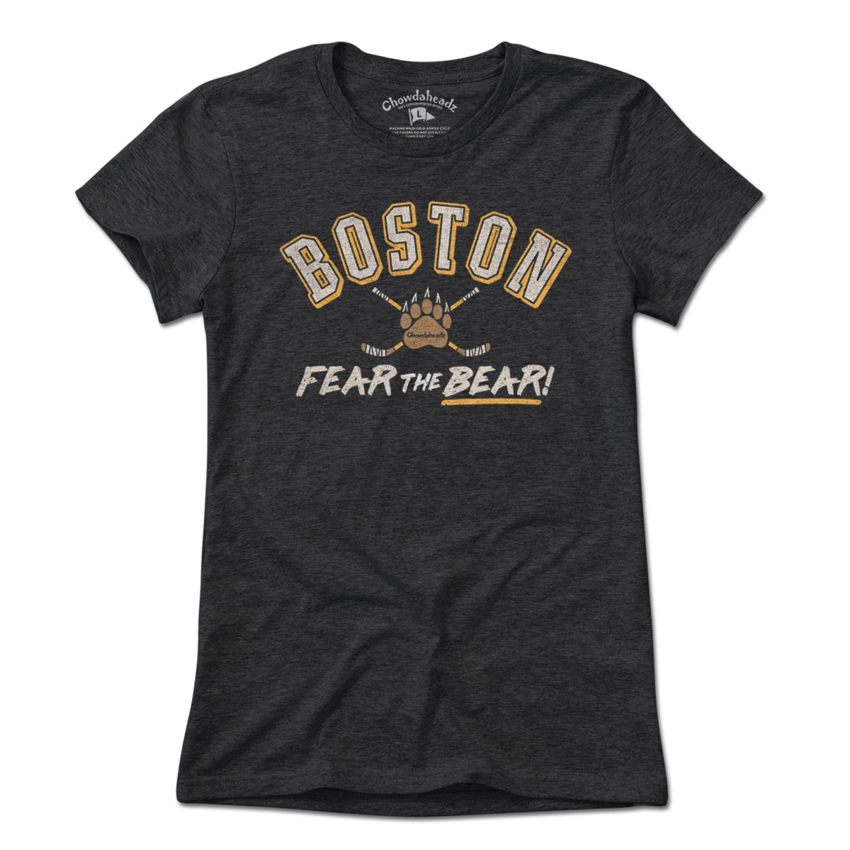 Boston Fear The Bear T-Shirt - Chowdaheadz