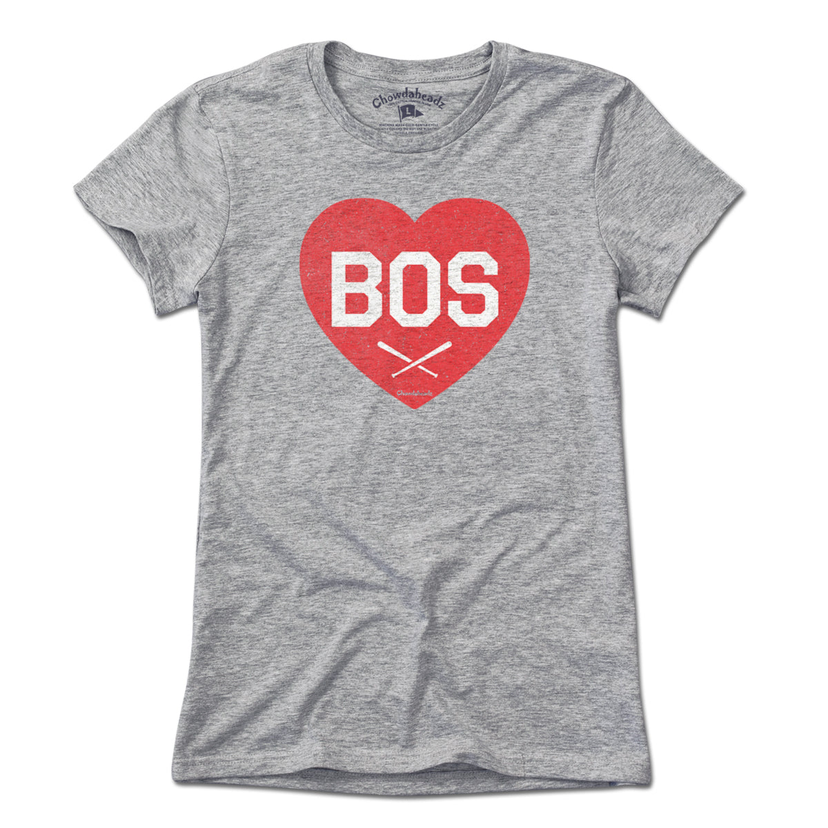 BOS Heart Cross Bats T-Shirt - Chowdaheadz
