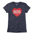 BOS Heart Cross Bats T-Shirt - Chowdaheadz