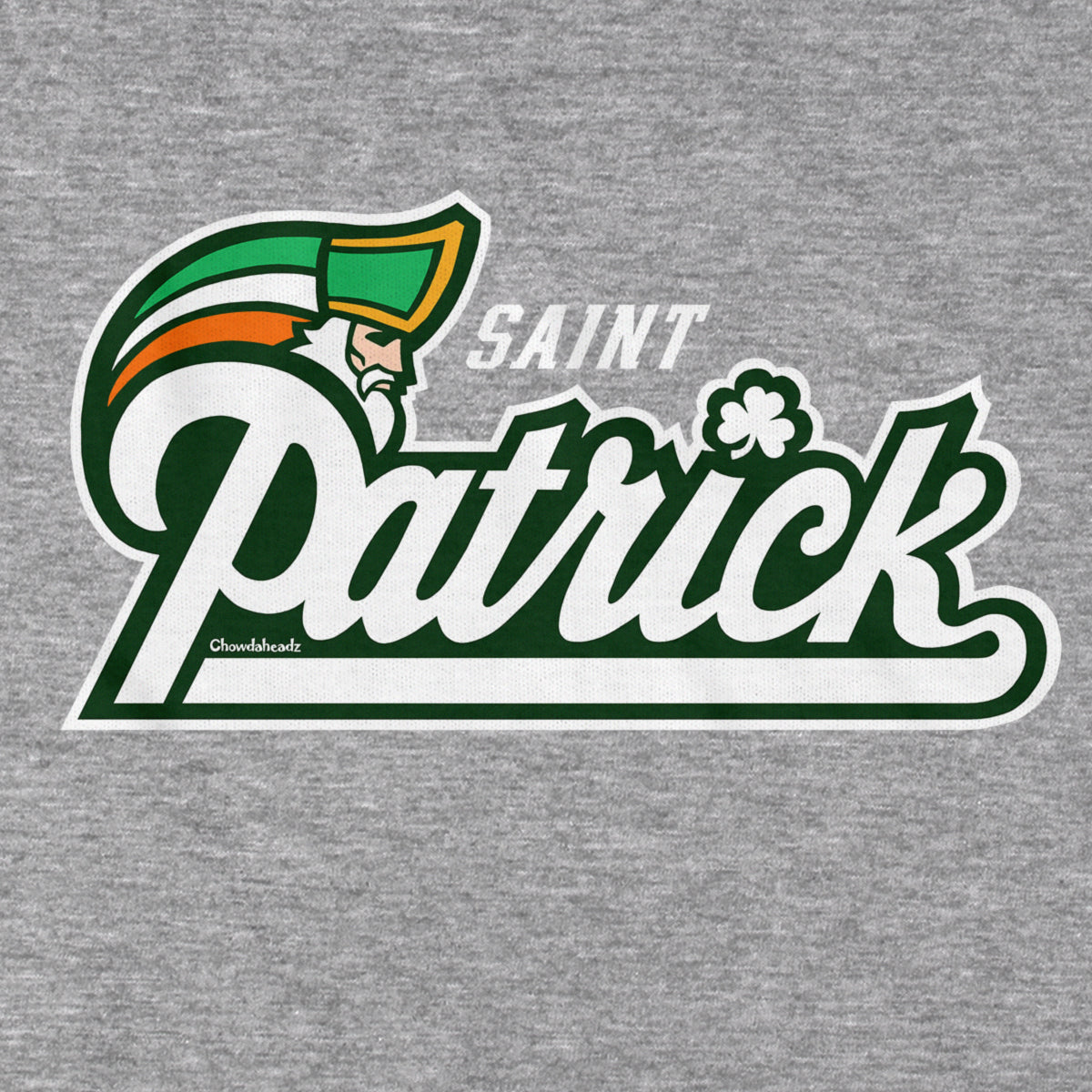 Saint Patrick Logo Tailgater Hoodie - Chowdaheadz