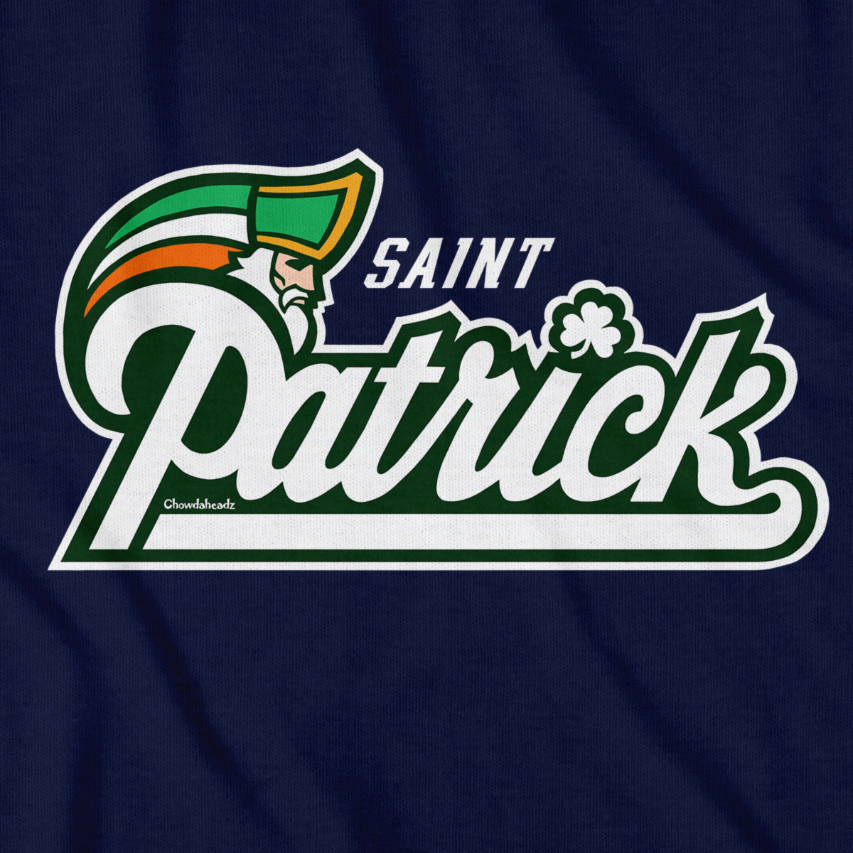Saint Patrick Logo T-Shirt - Chowdaheadz