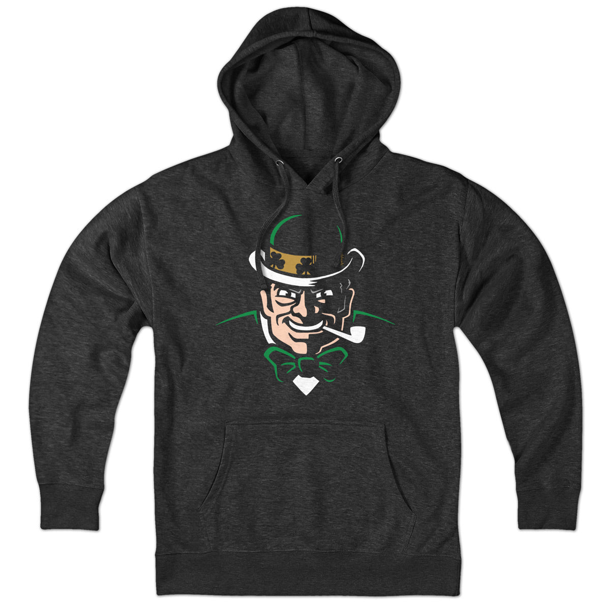 Boston Leprechaun Silhouette Hoodie - Chowdaheadz