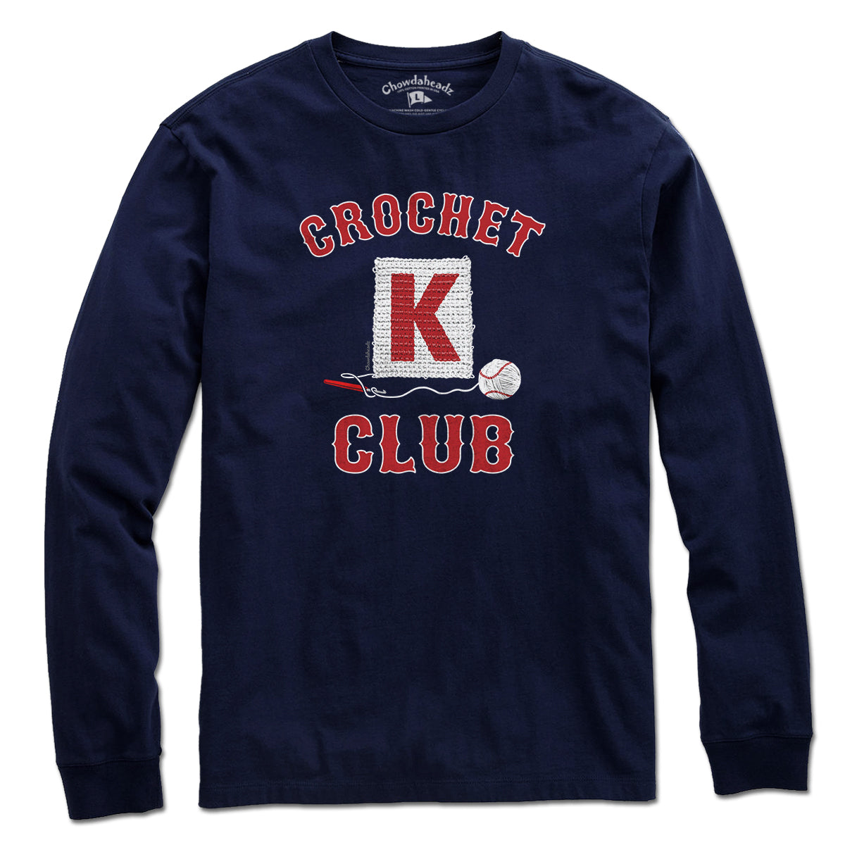 Crochet K Club Baseball T-Shirt
