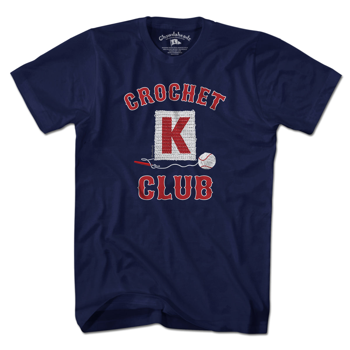 Crochet K Club Baseball T-Shirt