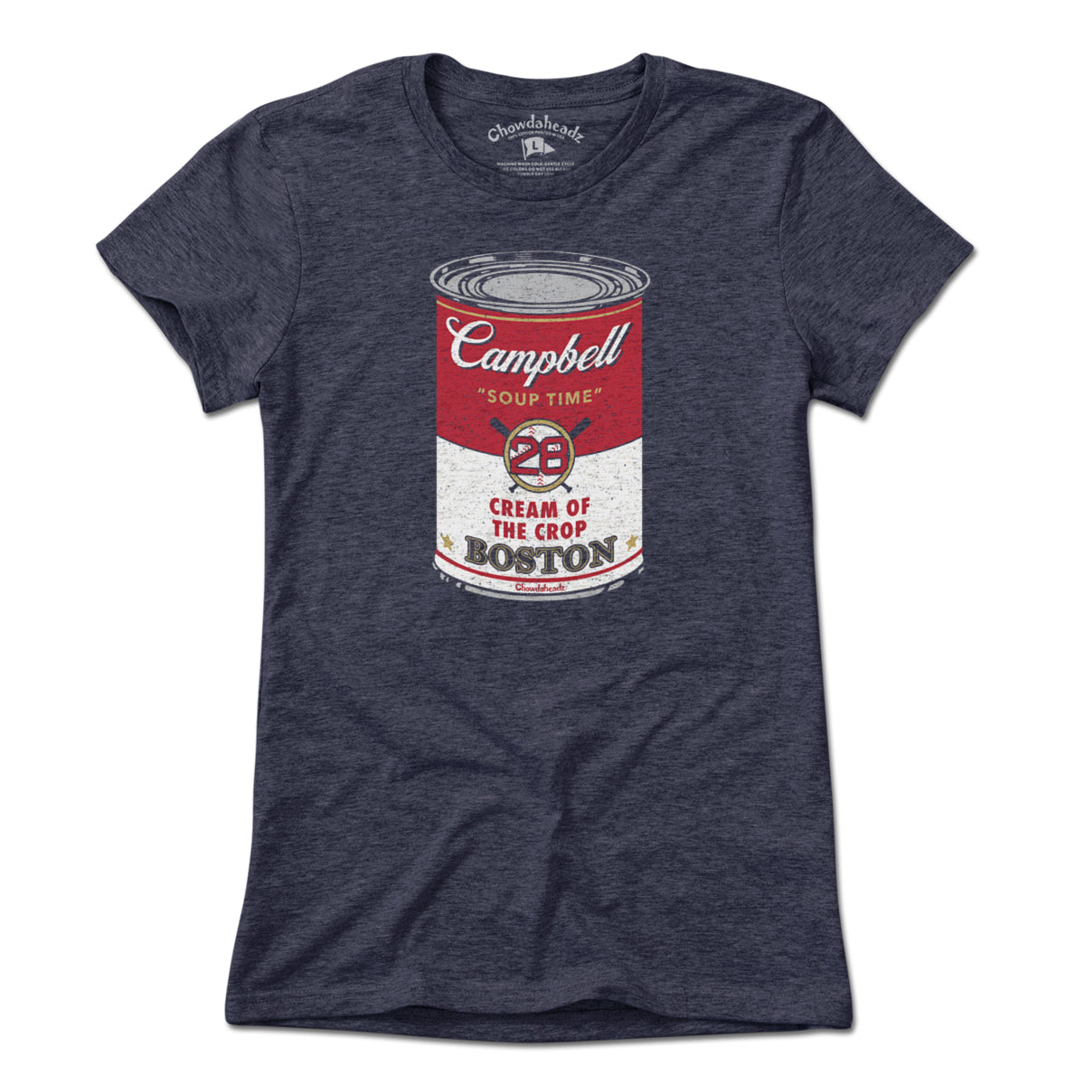 Campbell Baseball Soup Can T-Shirt - Chowdaheadz