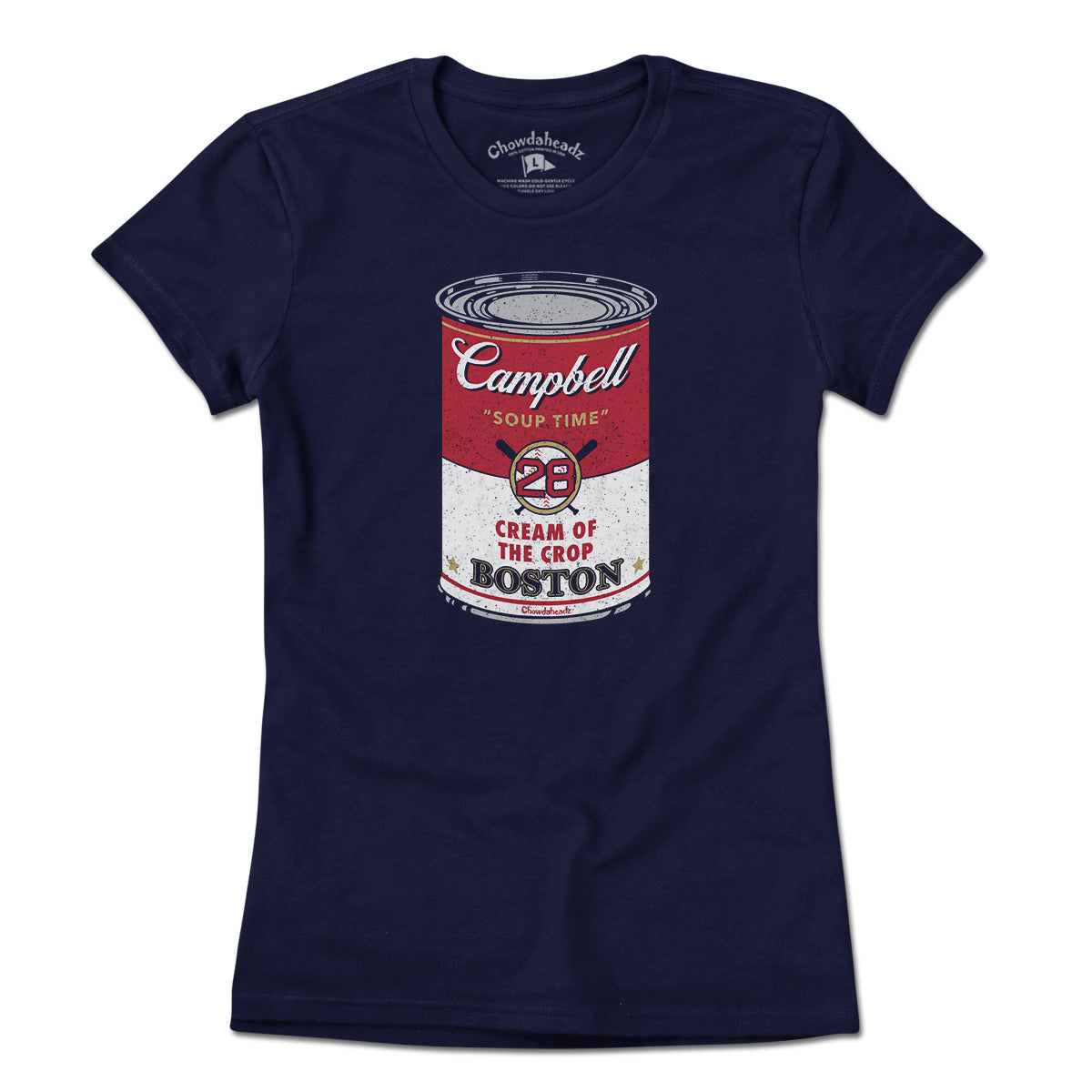 Campbell Baseball Soup Can T-Shirt - Chowdaheadz