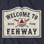 Welcome To Fenway Vintage Sign Hoodie