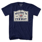 Welcome To Fenway Vintage Sign T-Shirt