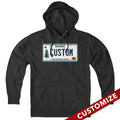 Custom Maine License Plate Hoodie - Chowdaheadz