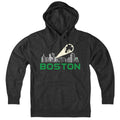 Boston Skyline Shamrock Signal Hoodie - Chowdaheadz