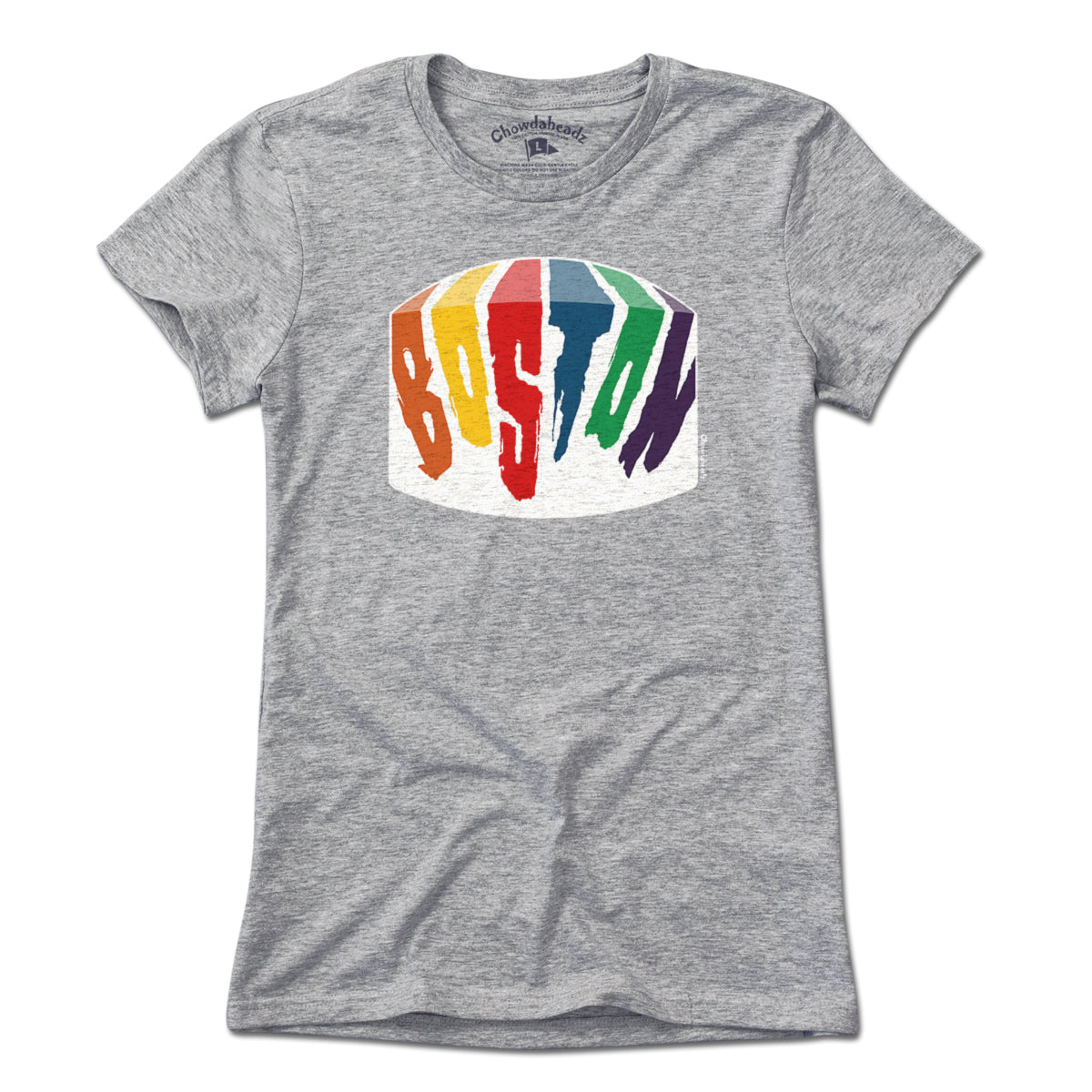 Boston Rainbow Paint T-Shirt