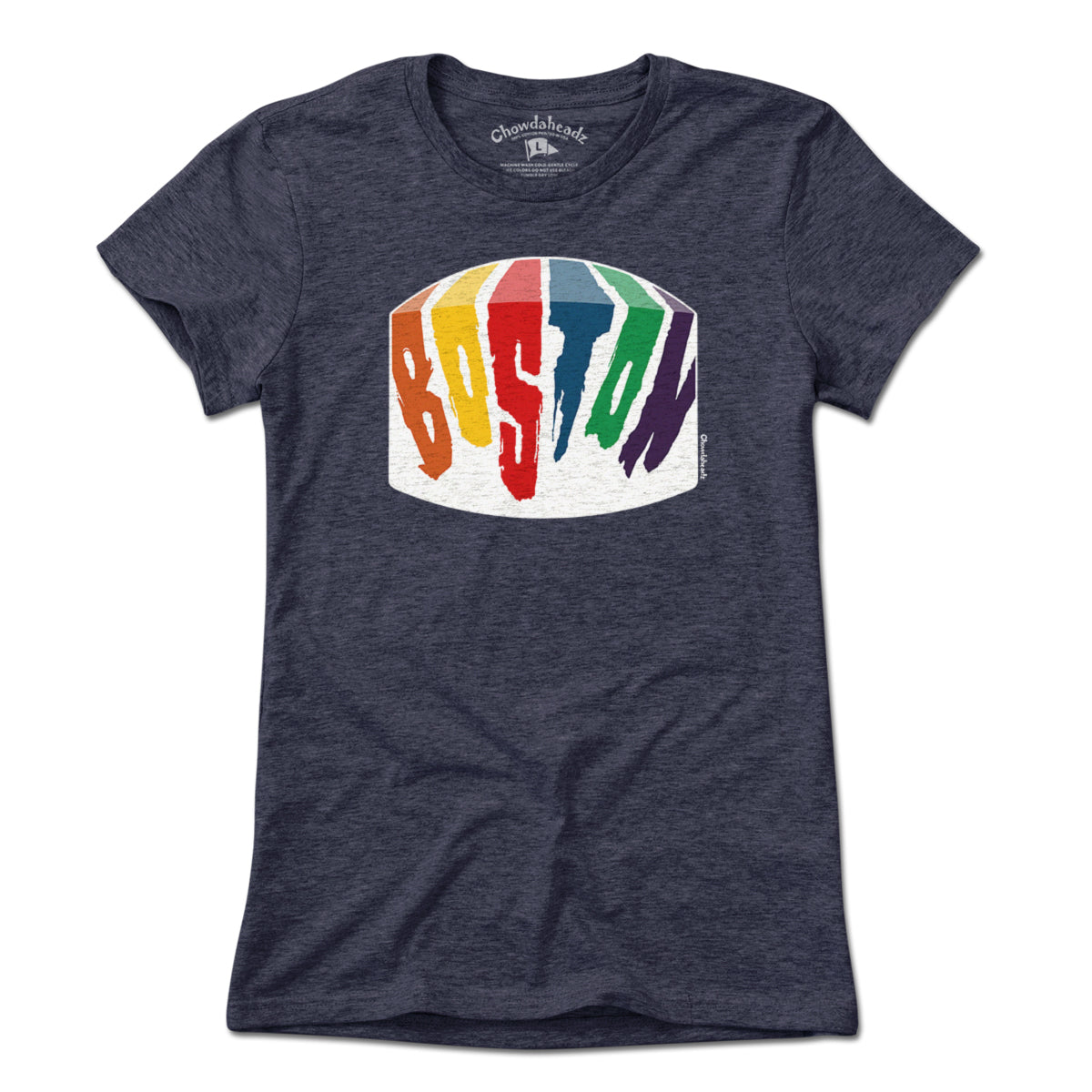 Boston Rainbow Paint T-Shirt