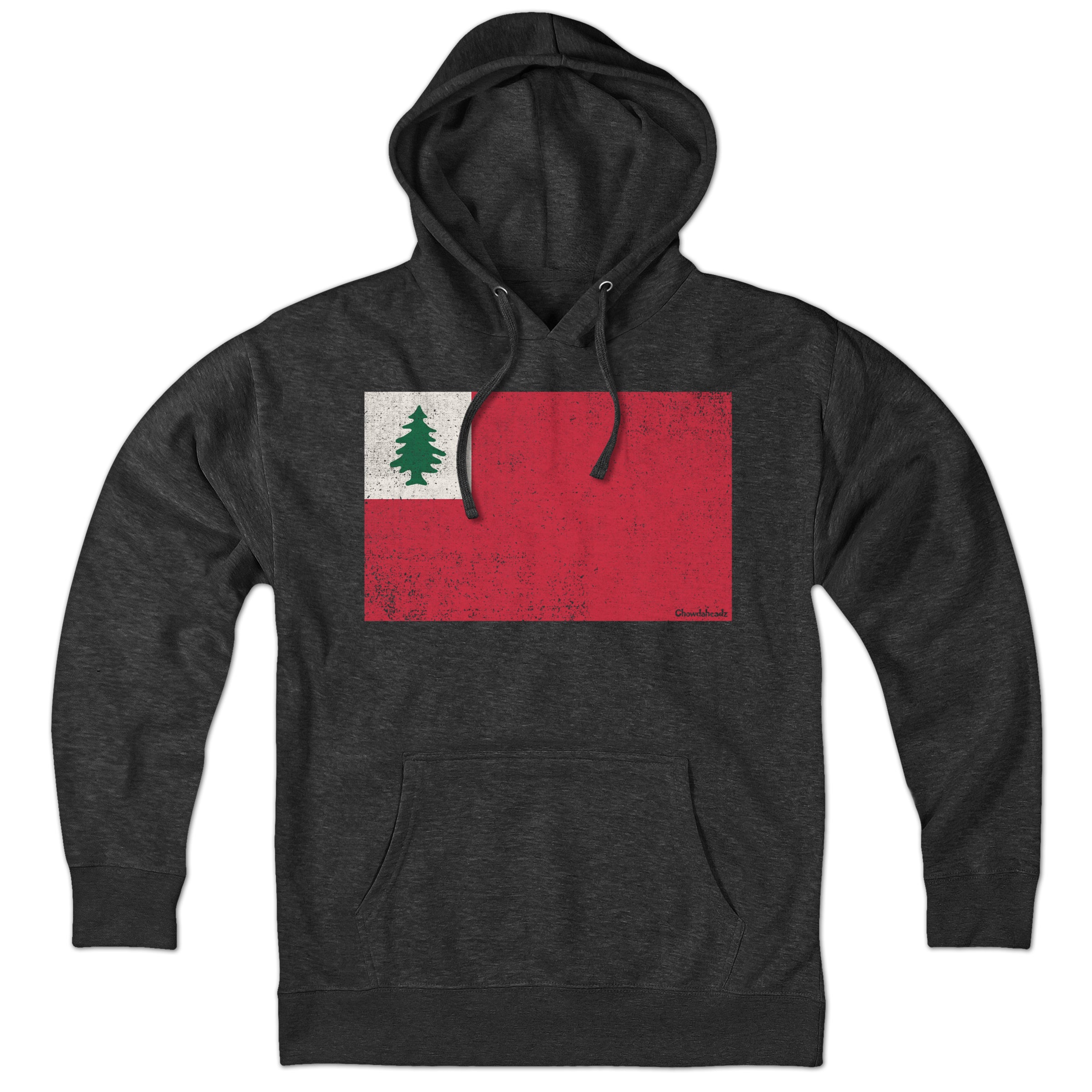 Vintage New England Flag Hoodie