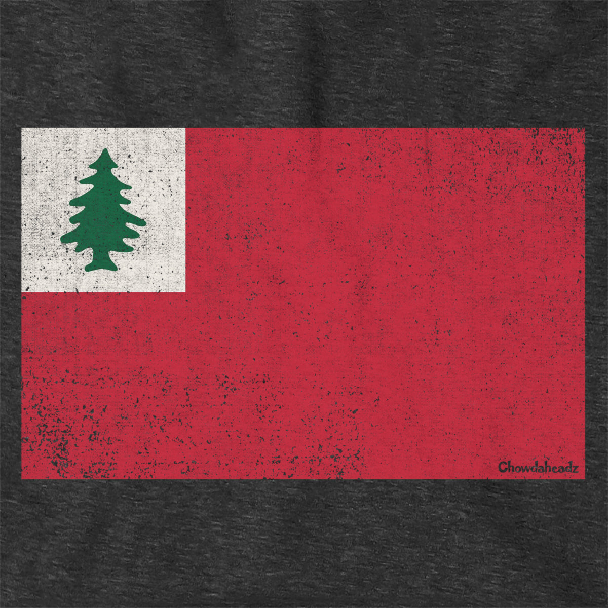 Vintage New England Flag Hoodie - Chowdaheadz