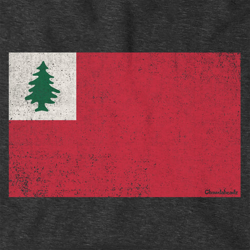 Vintage New England Flag Hoodie - Chowdaheadz