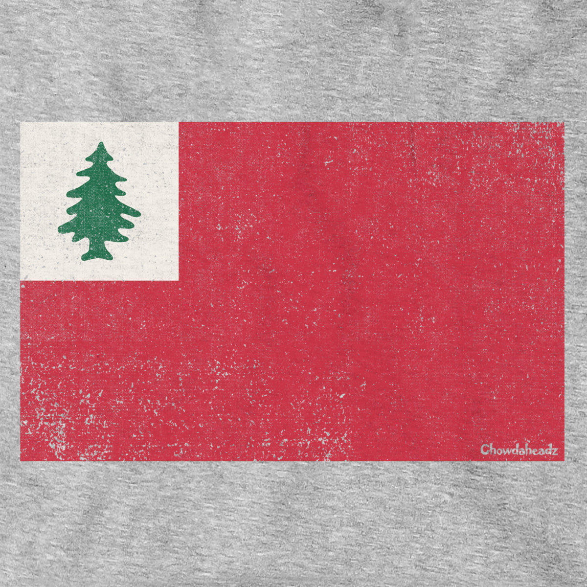 Vintage New England Flag Hoodie - Chowdaheadz