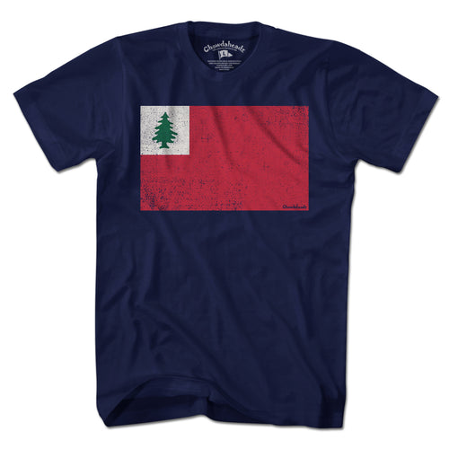 Vintage New England Flag T-Shirt - Chowdaheadz