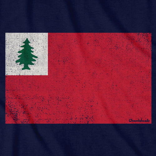 Vintage New England Flag T-Shirt - Chowdaheadz