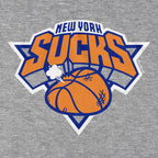 New York Sucks Basketball T-Shirt