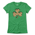 Smashed Shamrock Parquet T-Shirt
