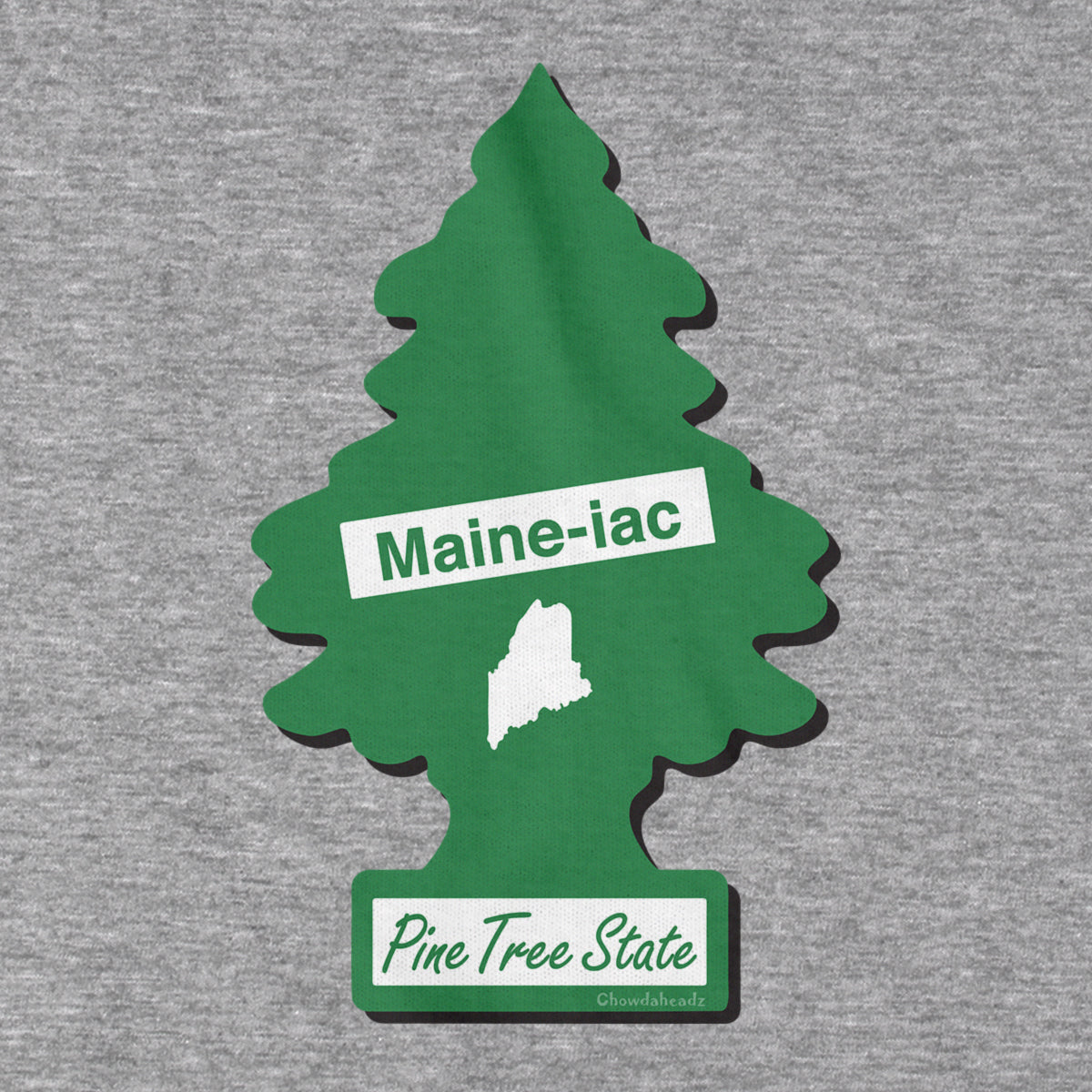 Maine-iac Royal Pine Tree T-Shirt - Chowdaheadz