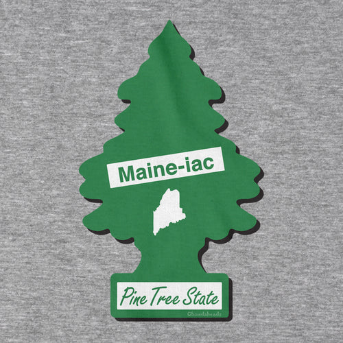 Maine-iac Royal Pine Tree T-Shirt - Chowdaheadz