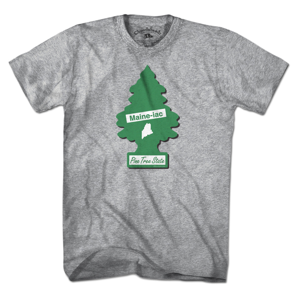 Maine-iac Royal Pine Tree T-Shirt - Chowdaheadz