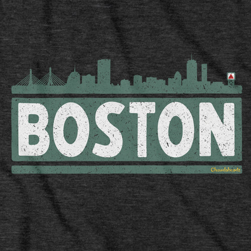 Boston Baseline T-Shirt - Chowdaheadz